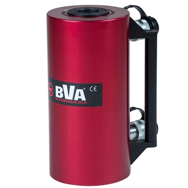 BVA Hydraulics Double Acting Hollow Hole Aluminum Cylinders HUDC3006