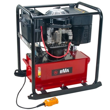 BVA Hydraulics Diesel Pump with Solenoid Valve and Hatz Engine PD80S3L10