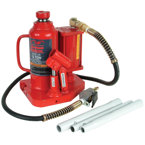 Blackhawk BH21281 12 Ton Air Actuated Bottle Jack